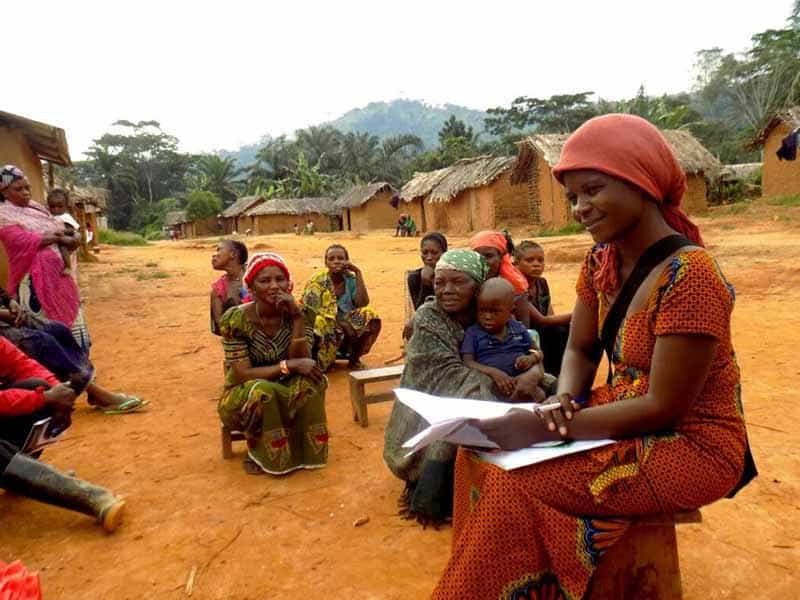 Womens focus group on community forests in North Kivu DRC
