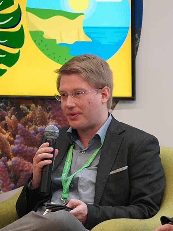 Christian Schwarzer of the Global Youth Biodiversity Network