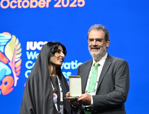 An IUCN award for new trustee Dr Simon Stuart
